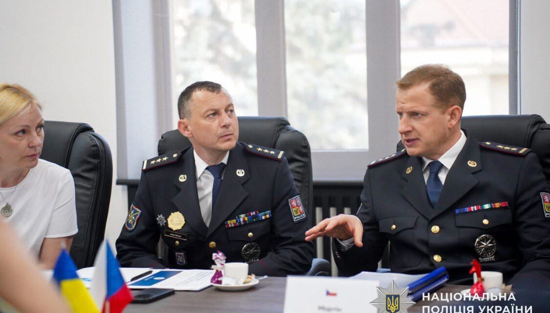 Zástupci Policie ČR jednali s ukrajinskými kolegy